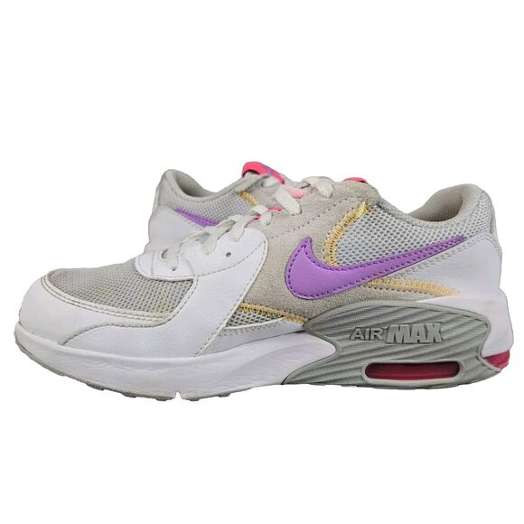 Nike Youth Sneakers Air Max Excee Pure Platinum CD6894-011 Fuchsia Glow Size 5Y - Picture 5 of 12